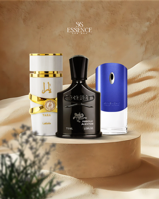 جيفنشي + كريد الاسود + يارا الابيض