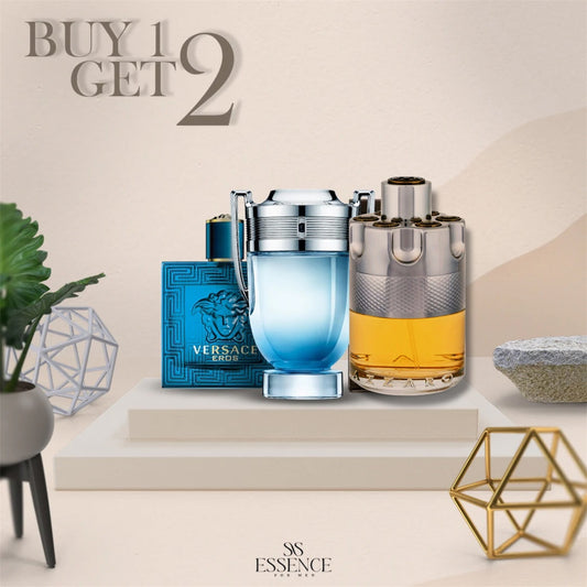 Versace Eros 100 ml + Invictus 100 ml + Azzaro 100 ml