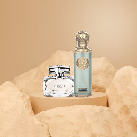 قصة ١٠٠ مل + Gucci 75 ml
