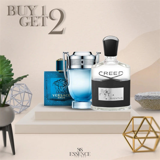 فيرساتشي إيروس 100مل + كريد أفينتوس 100مل + إنفيكتوس 100مل