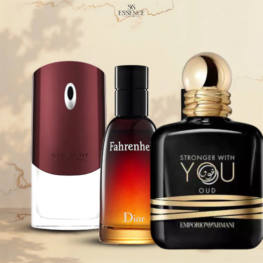 Stronger With You  100 ml + Fahrenheit 100 ml + Givenchy Brown 100 ml