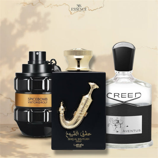 الشيخ الدهبي 100مل + سبايس بومب 100مل+ انفكتوس 100مل