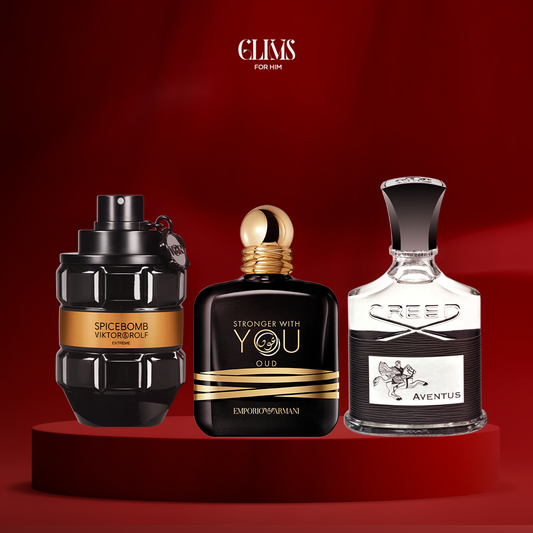 Strong With You Oud 100 ml + Creed Aventus 100ml + Spicebomb Viktor Rolf 100 ml