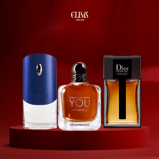 Dior Homme Intense 100 ml + Stronger With You 100 ml + Givenchy Blue 100 ml