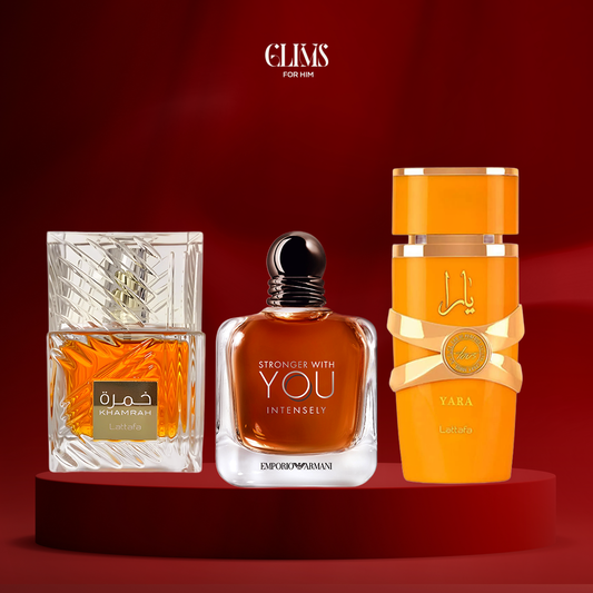 Stronger With You  100ml + khamra 40ml + yellow yara 100ml