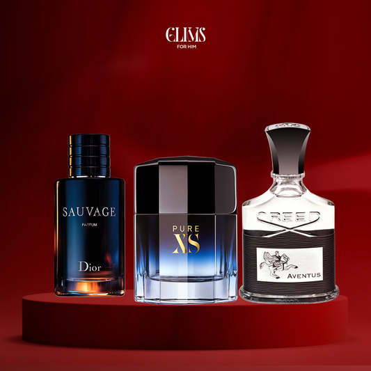 Creed Aventus 100ml + Sauvage 100 ml + Pure XS Night 100 ml