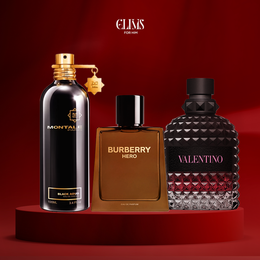 Burberry Hero 100 ml + Montale 100 ml + Valentino 100 ml